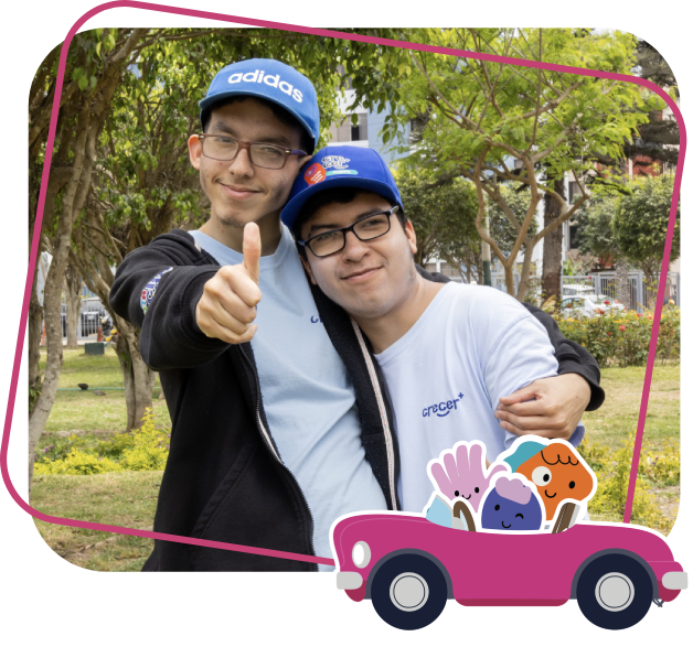 Two Girls working together